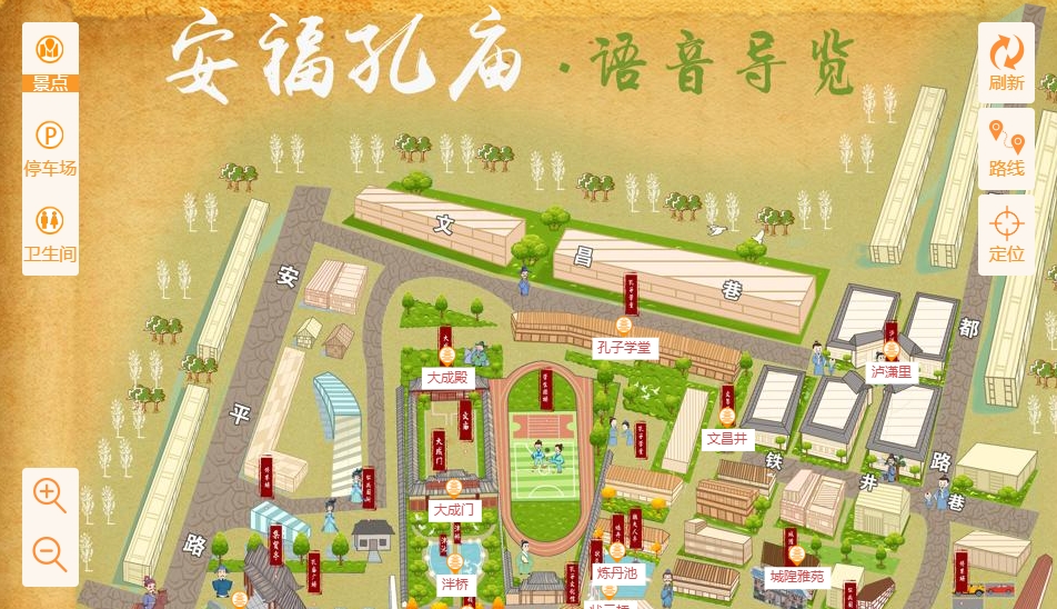 昭苏手绘地图：智慧景区智能化服务的延伸